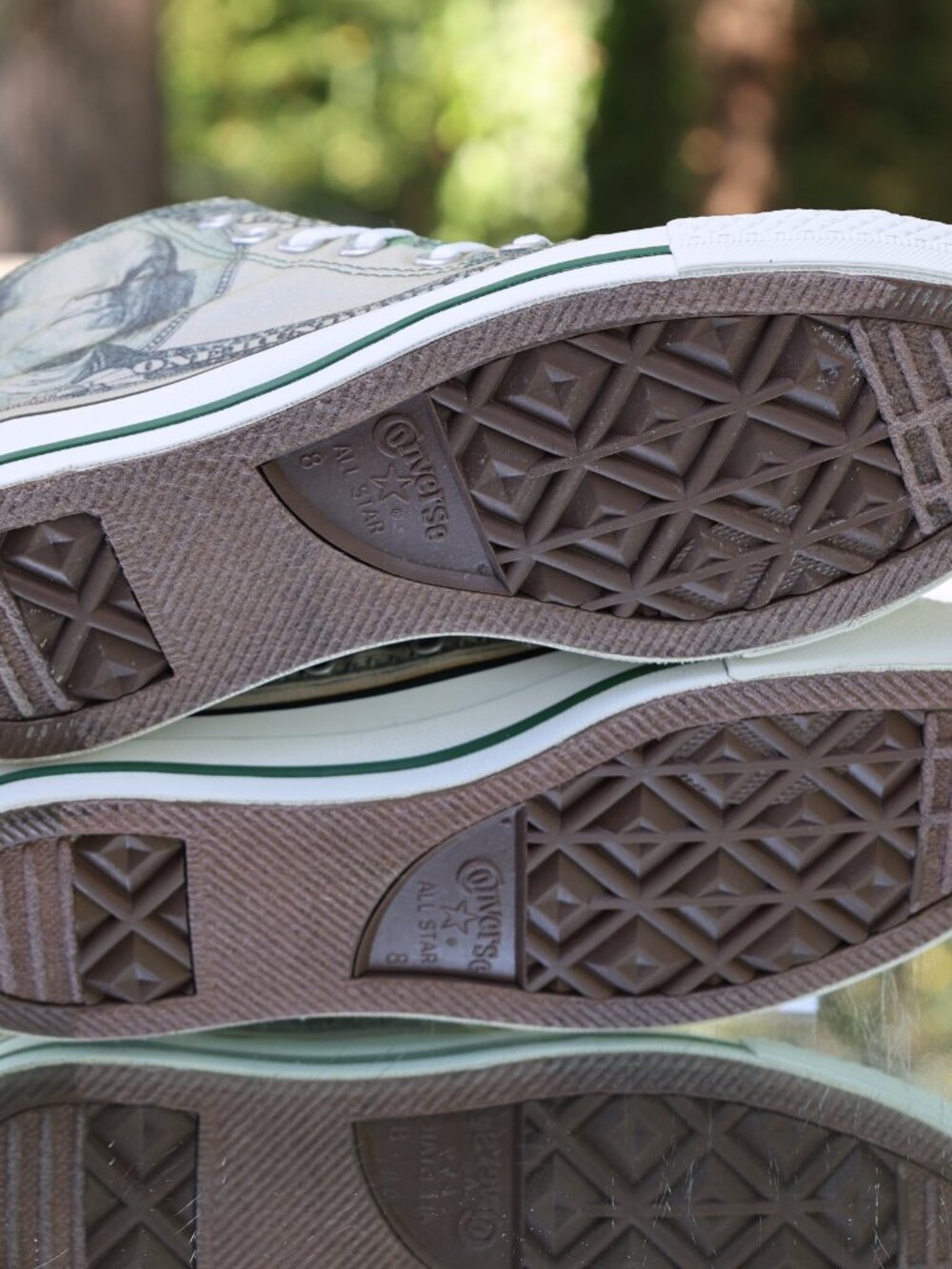 Converse Chuck Taylor All Star Hi Dollar Money Print 2010 - Picture 14 of 16